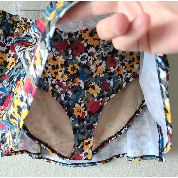 NWT Swim By Cacique‎ Skirt Plus Size 22 Women Floral Bottom Bathing - Picture 2 of 11